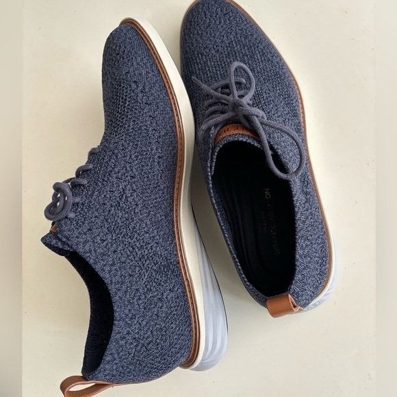 Cole Haan Grand Evolution Stitchlite Oxford Shoe Men’s Size 12 Blue main image 9